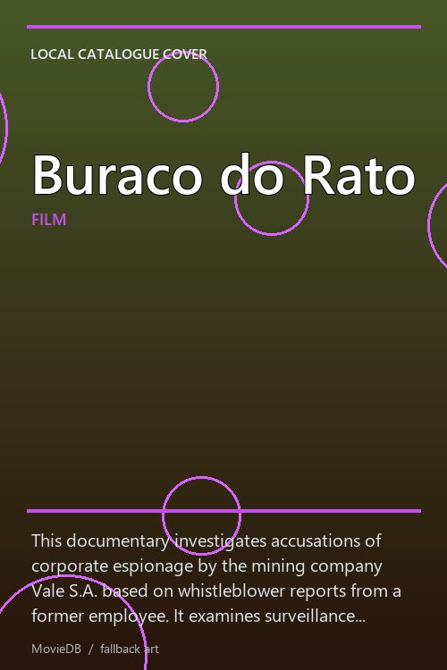 Buraco do Rato poster
