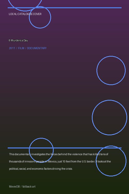 8 Murders a Day poster
