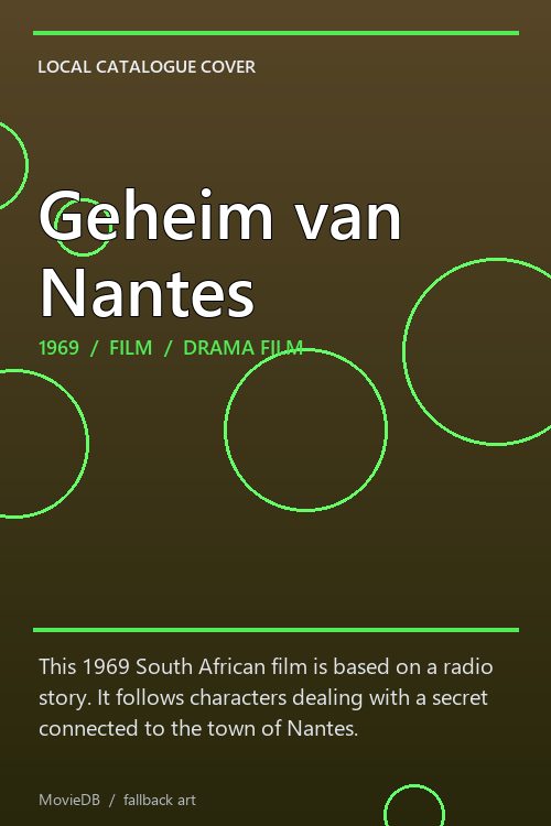 Geheim van Nantes poster