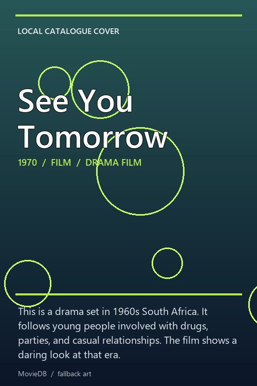 See You Tomorrow poster
