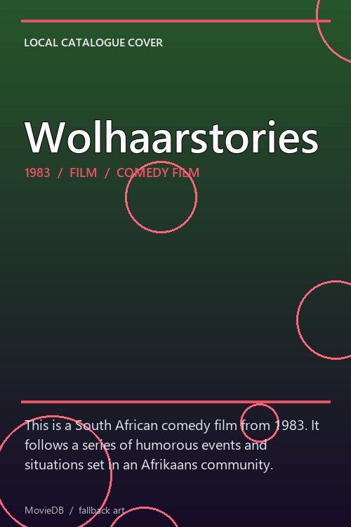 Wolhaarstories poster