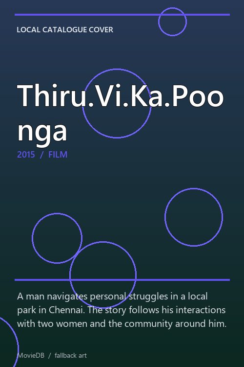 Thiru.Vi.Ka.Poonga poster