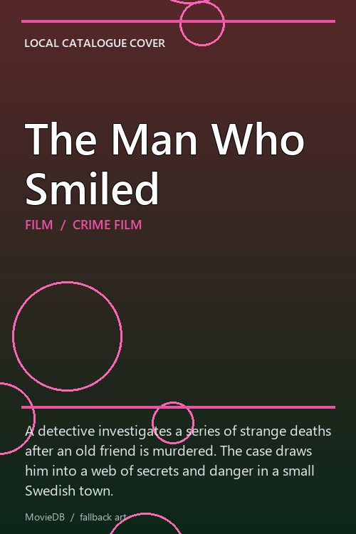 The Man Who Smiled poster