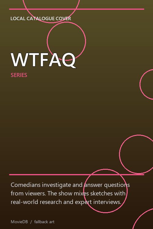 WTFAQ poster