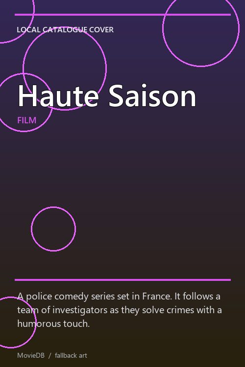 Haute Saison poster