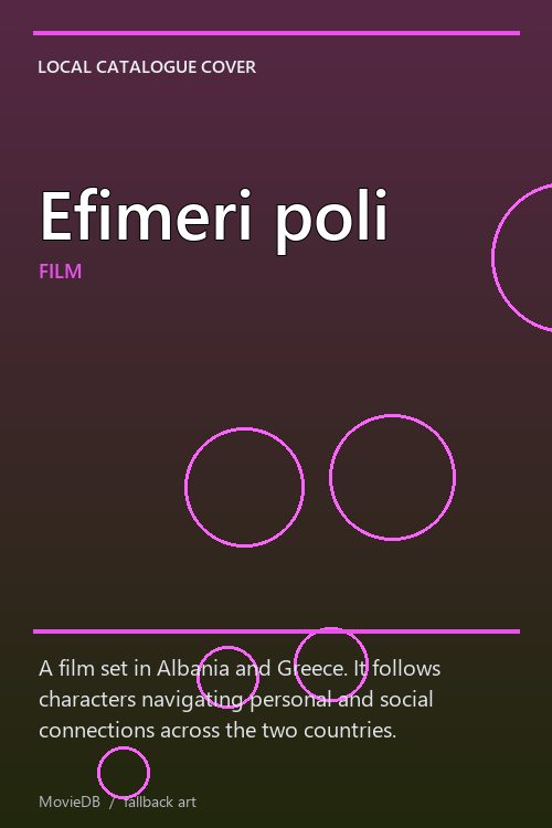 Efimeri poli poster
