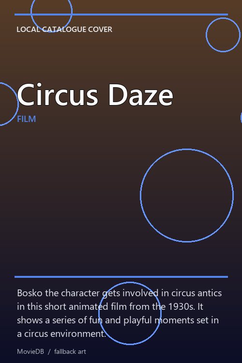 Circus Daze poster