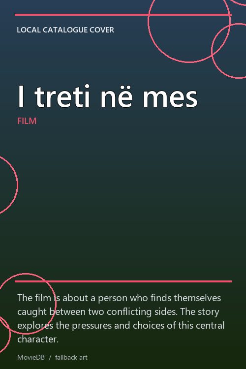 I treti në mes poster