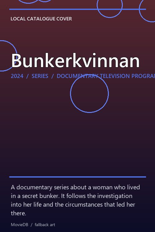 Bunkerkvinnan poster