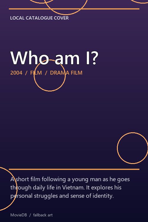 Who am I? poster