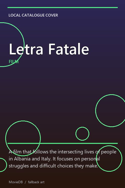 Letra Fatale poster