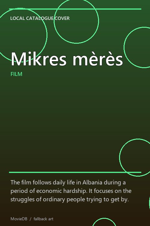 Mikres mèrès poster
