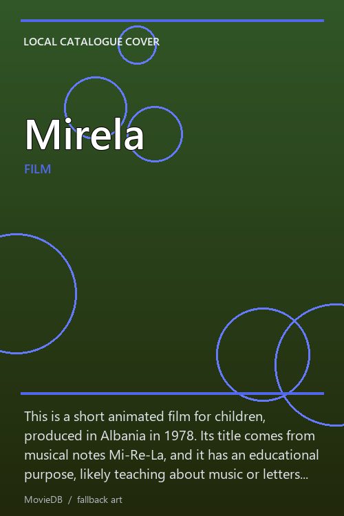 Mirela poster