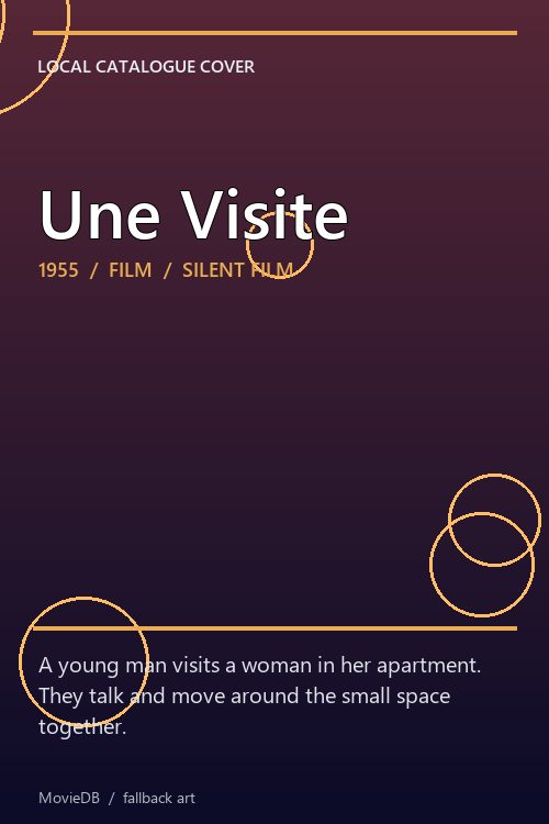 Une Visite poster