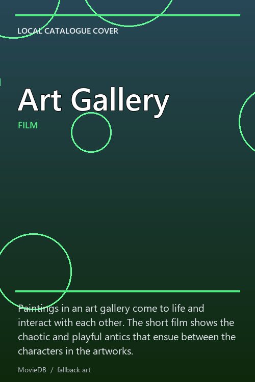 Art Gallery poster