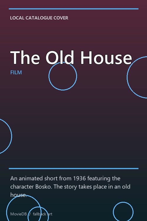 The Old House poster