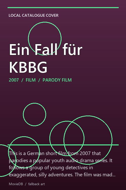 Ein Fall für KBBG poster