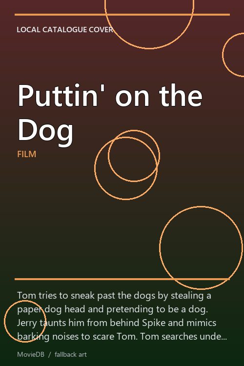Puttin' on the Dog poster