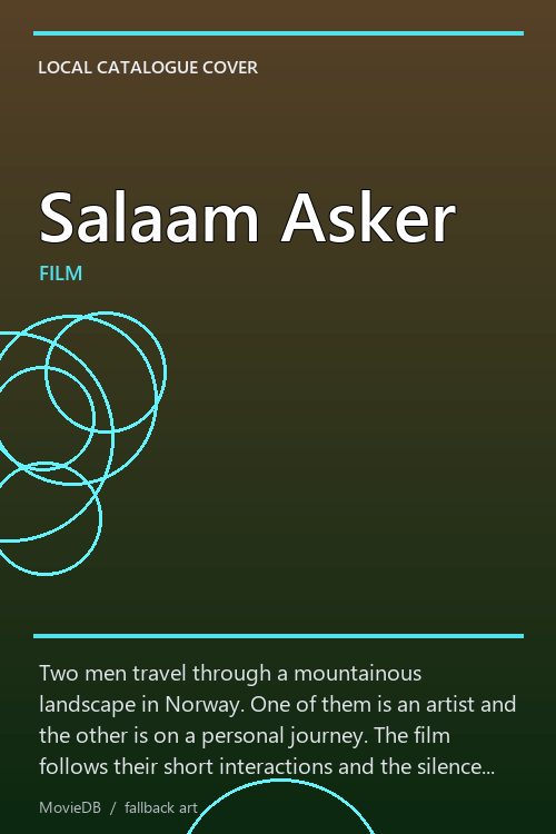 Salaam Asker poster