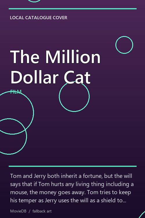 The Million Dollar Cat poster