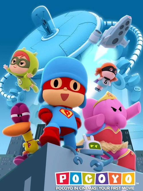 Pocoyo and The League of Extraordinary Super Friends poster