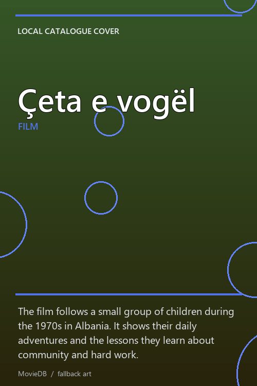 Çeta e vogël poster
