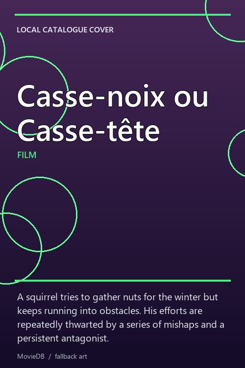 Casse-noix ou Casse-tête poster