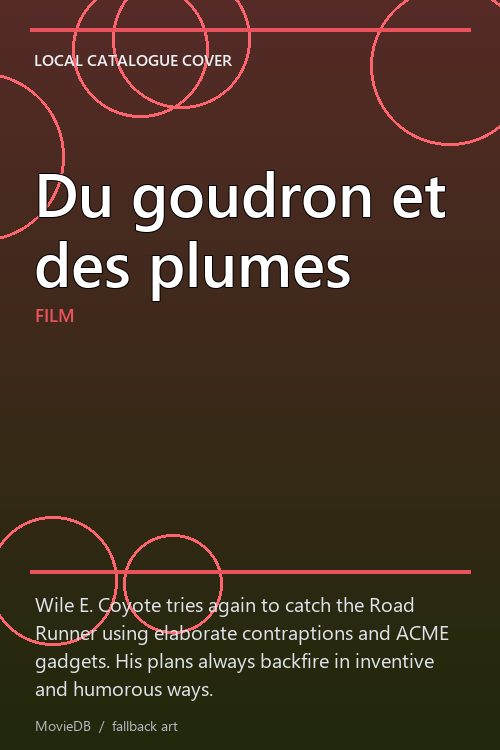 Du goudron et des plumes poster