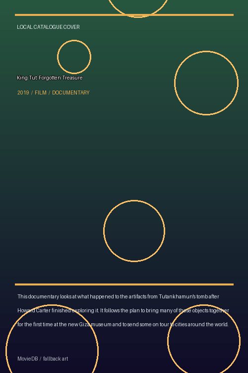 King Tut: Forgotten Treasure poster
