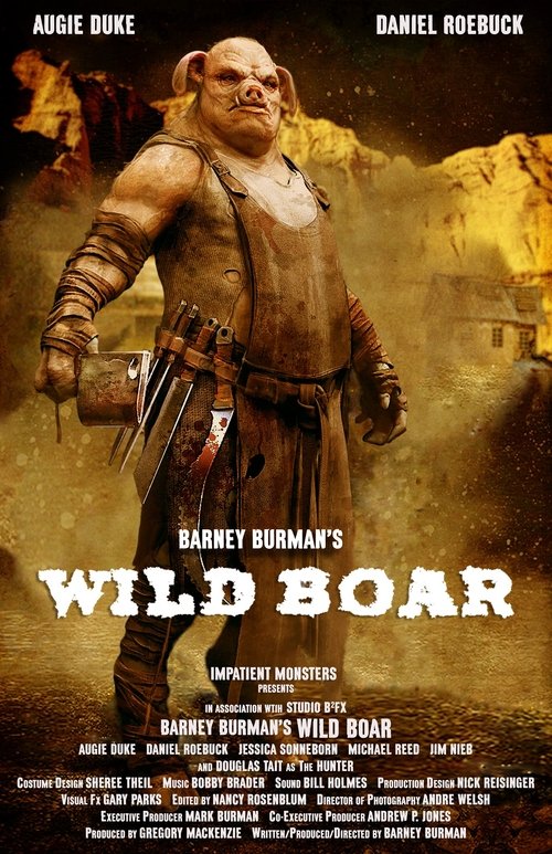 Barney Burman's Wild Boar poster
