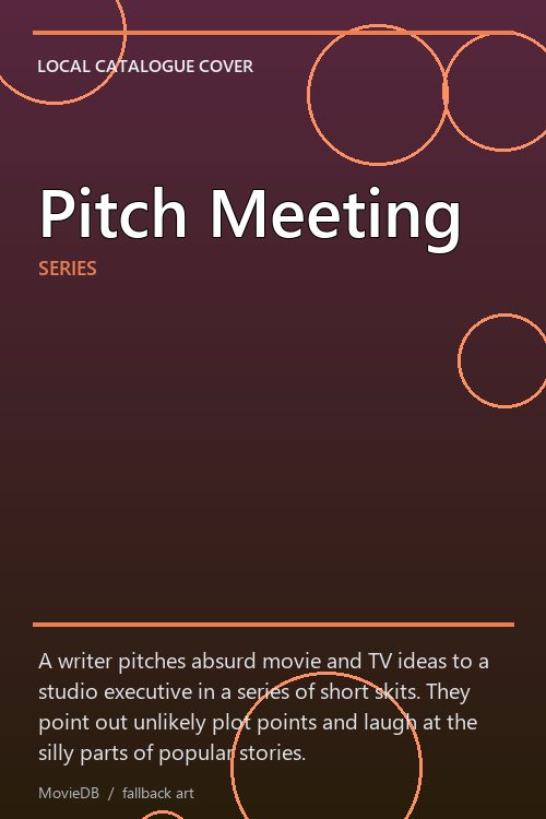 Pitch Meeting poster