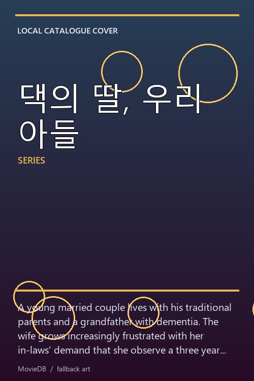 댁의 딸, 우리 아들 poster