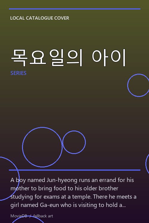 목요일의 아이 poster