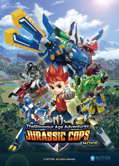 Jurassic Cops the Movie: The Dinosaur Age Adventures poster