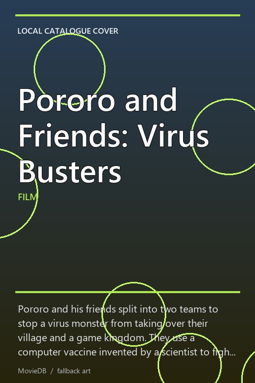 Pororo and Friends: Virus Busters poster