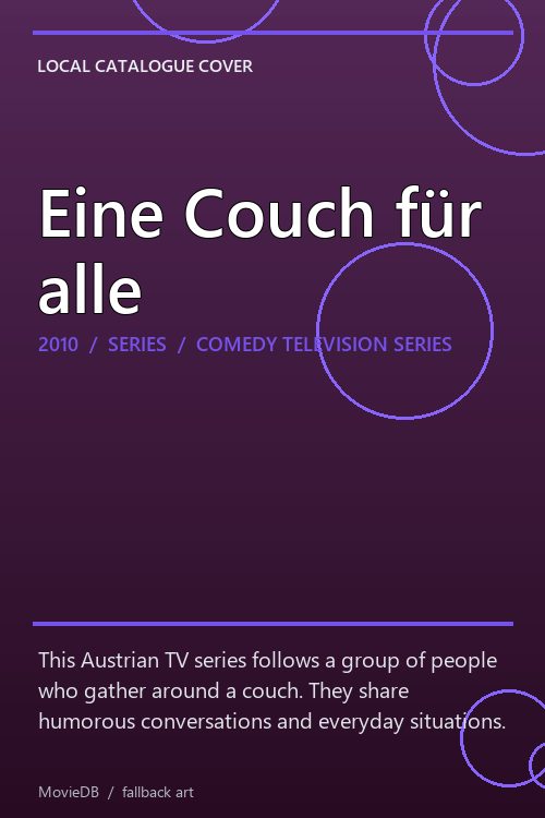 Eine Couch für alle poster