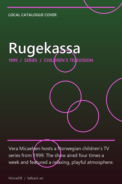 Rugekassa poster