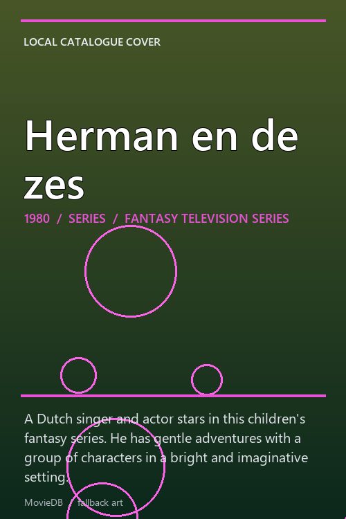 Herman en de zes poster