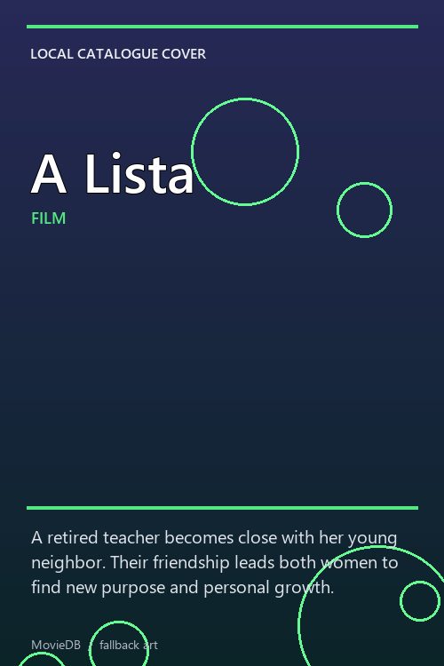 A Lista poster
