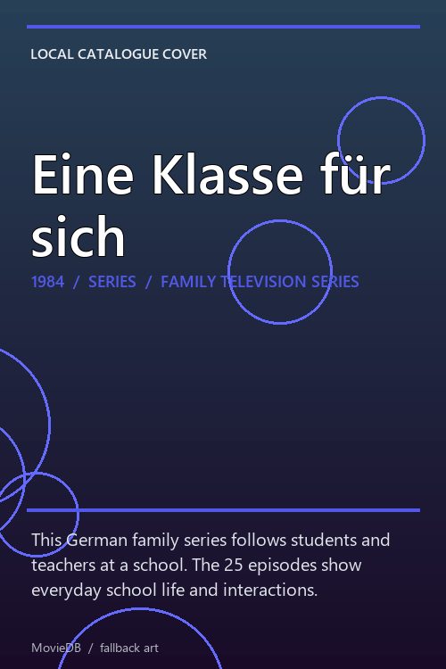 Eine Klasse für sich poster