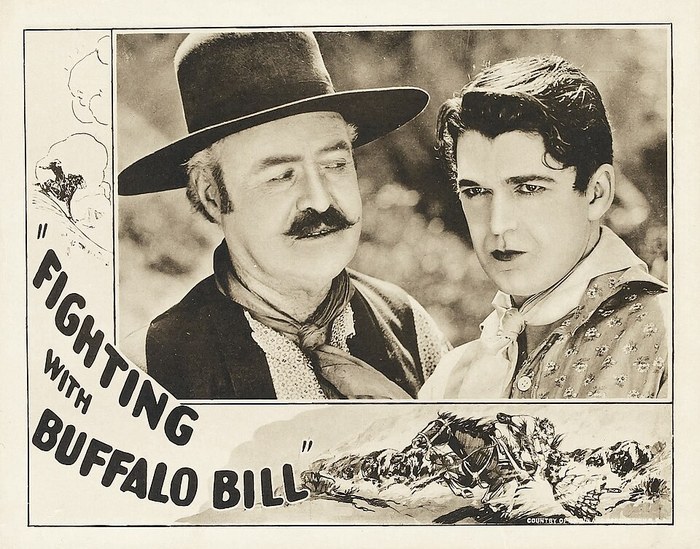 Fighting with Buffalo Bill poster
