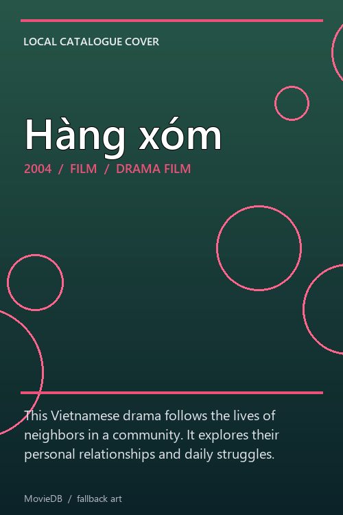 Hàng xóm poster
