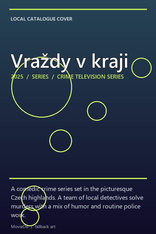 Vraždy v kraji poster