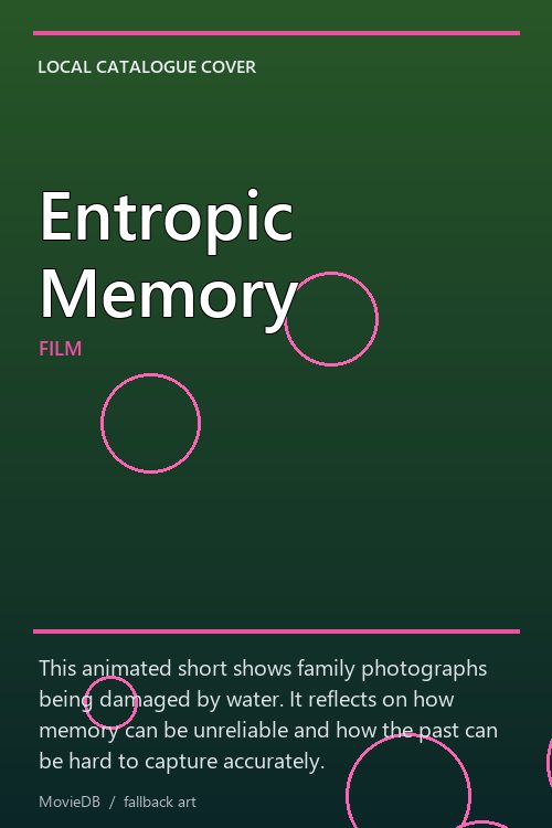Entropic Memory poster