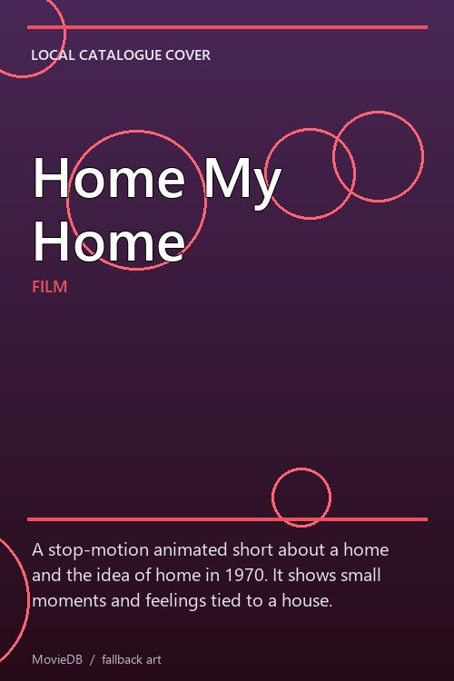 Home My Home poster