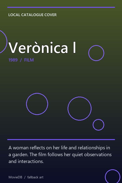 Verònica l poster