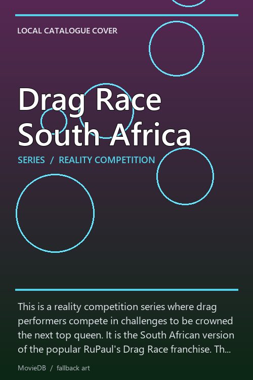 Drag Race South Africa poster