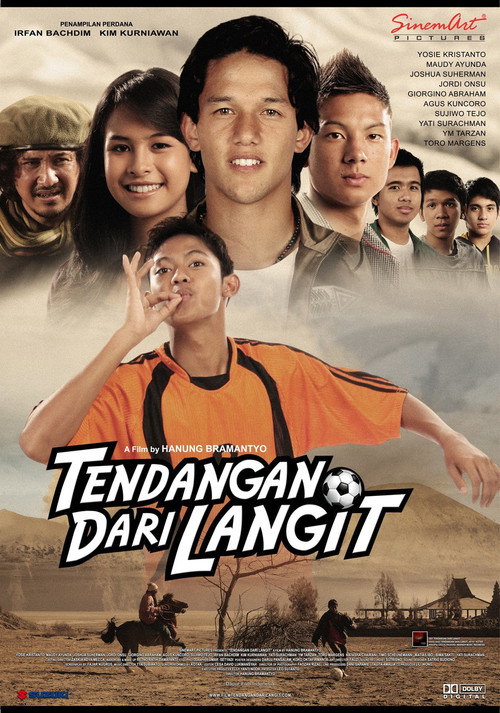 Tendangan dari Langit poster