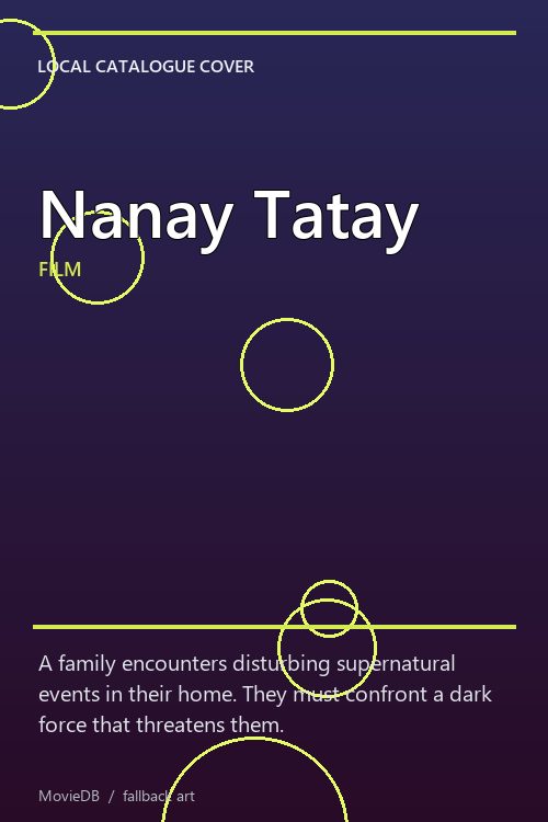 Nanay Tatay poster