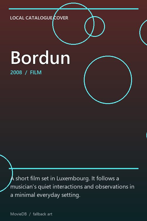 Bordun poster
